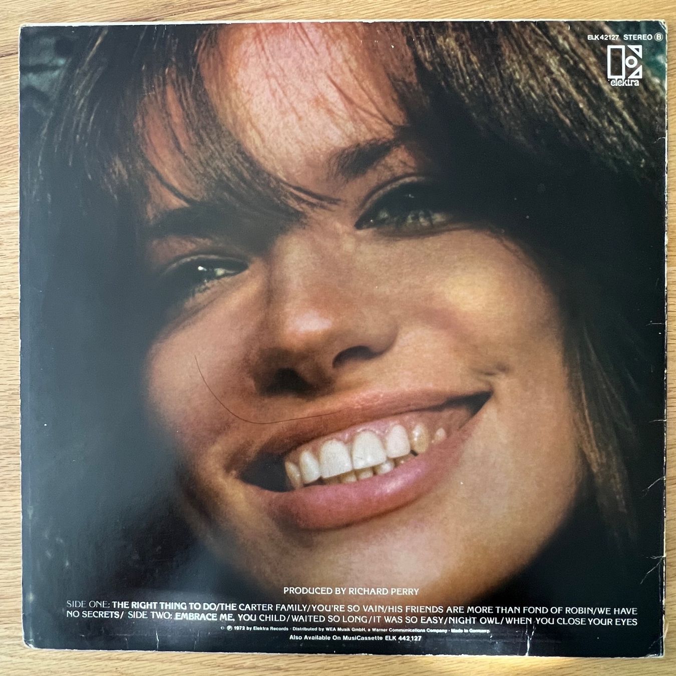 Schallplatten: Carly Simon - No Secrets / D-Press. 1973 – Gebraucht aus Gais von  1