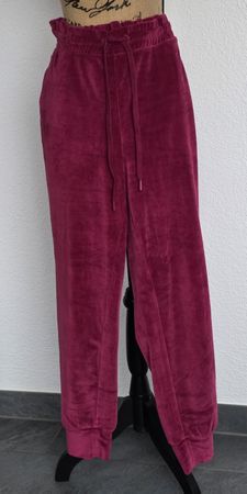 Trendige Cordhose in Pink, Grösse M