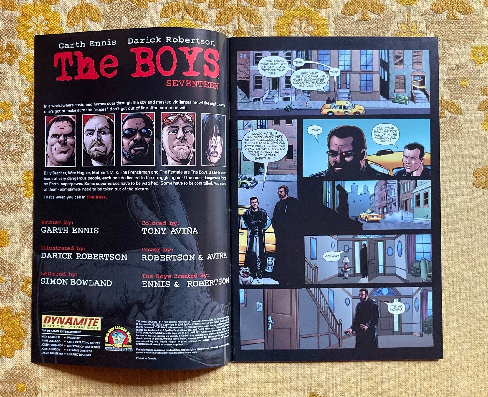 Fumetti: The Boys Heft von 2008 ENGLISCH – Nuovo (secondo la descrizione) da Endingen venduto da nathan05 1