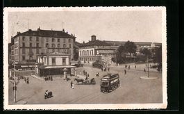 Genève, La gare et Place Cornavin, Stra