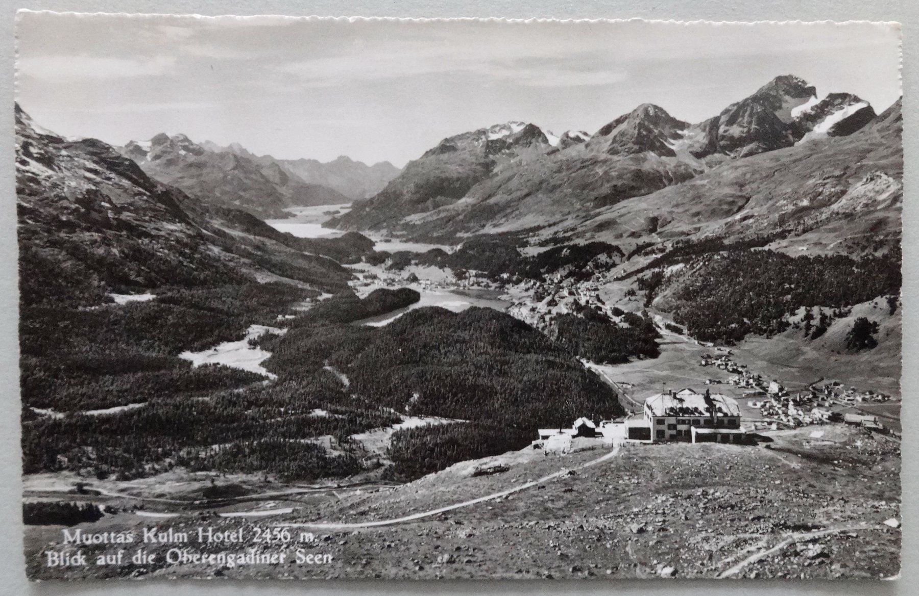 Cartoline postali: Muottas Kulm Hotel 2450 m – Usato da Fétigny venduto da Billy2miny