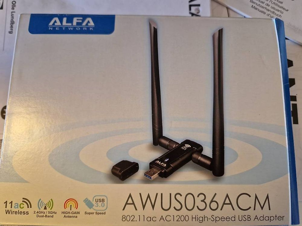 ALFA Network AWUS036ACM WLAN Adapter USB 3.0 Dual Band 2.4GH (Neu und ...