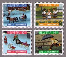 2000_J356-J359_Pro Juventute_«KINDERBÜCHER» ll_komplett ! **