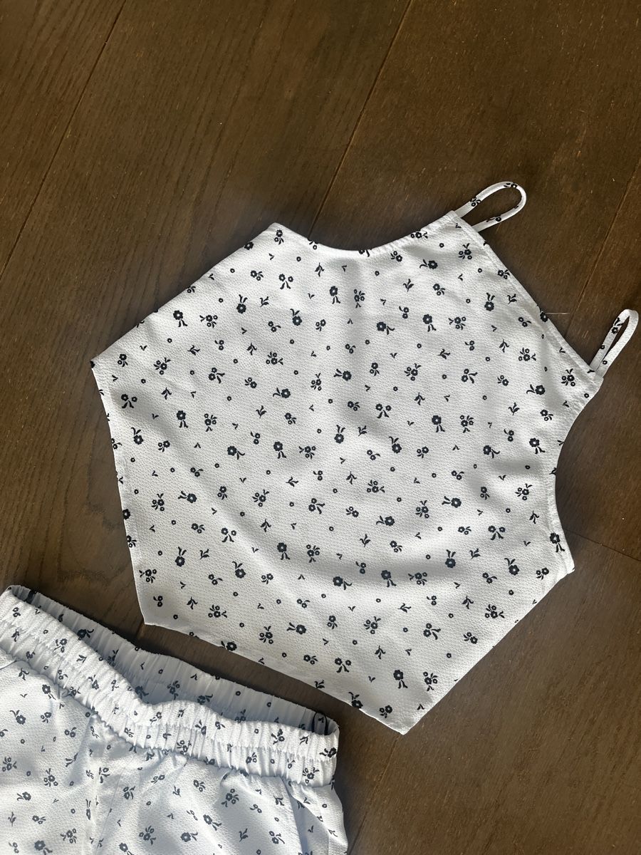 H&M Lotti & Set di vestiti: Ensemble top et pantalon été H&M 140 – Usato da gland venduto da Moral 2