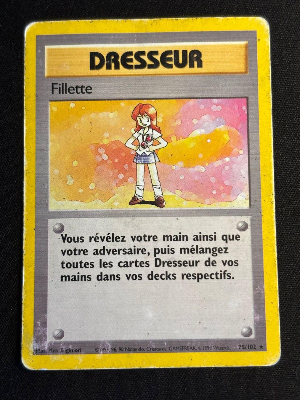 Pokémon Carte collezionabili: Pokemon Fillette - Set de Base 75/102 - Français – Usato da Bern venduto da Big_GS