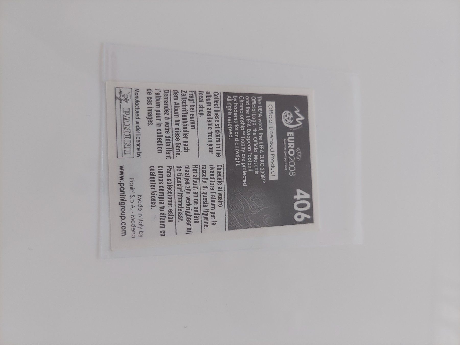 Panini Carte collezionabili: Ibrahimovic EM 2008 – Usato da Köniz venduto da Toyscollect 1