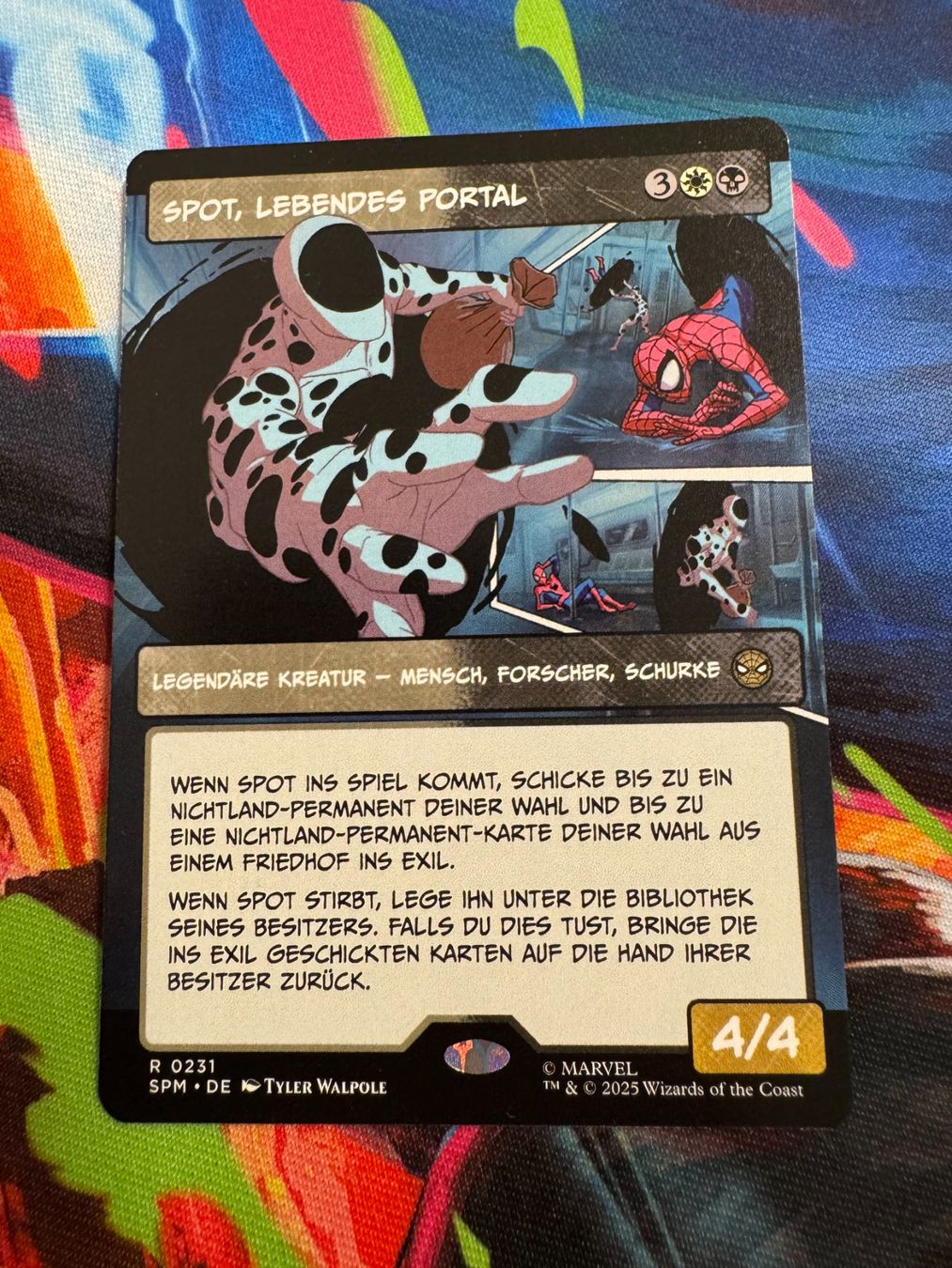 Magic The Gathering Carte collezionabili: Spot, lebendes Portal - Marvel's Spider-Man - Magic – Nuovo (secondo la descrizione) da Bülach venduto da Pfrenzel