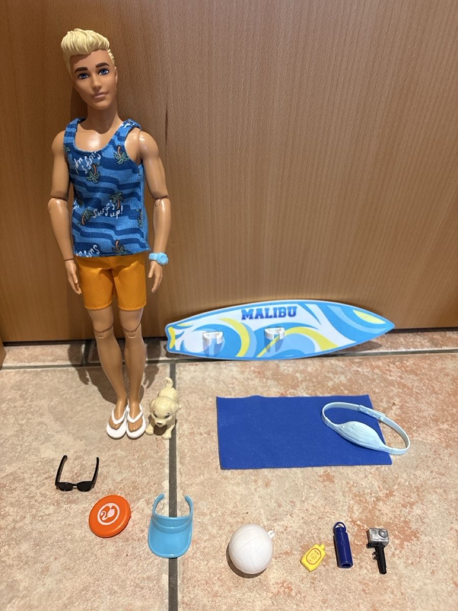 Bambole: Barbie Ken Surfer – Nuovo (secondo la descrizione) da Freienwil venduto da leonie84