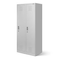 Schliessfachschrank 2er Spind Umkleideschrank Garderobe GG4