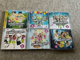 Schwiizergoofe CDs ,6er Set ,gebraucht