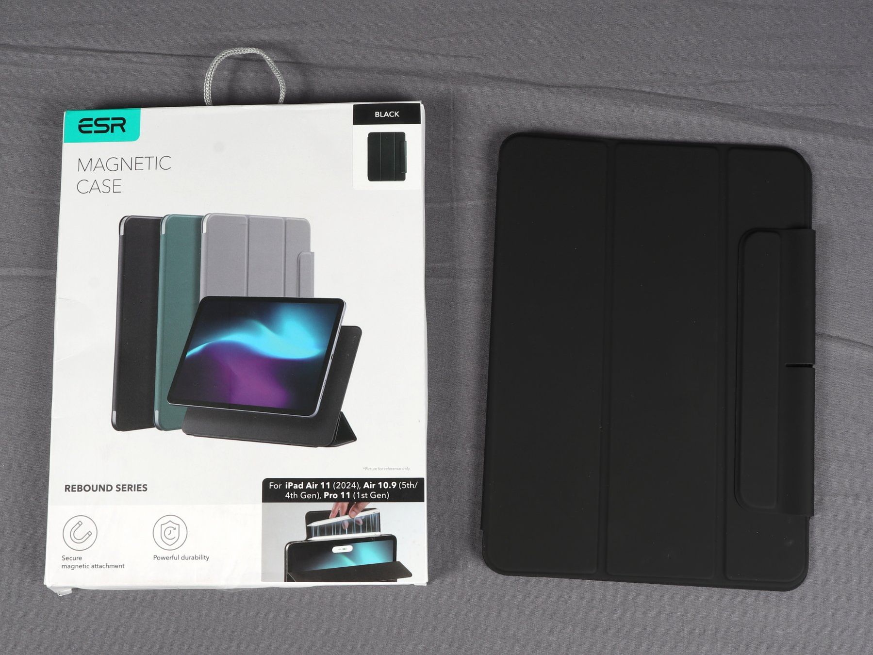 Covers & Taschen: ESR Magnetic Case iPad Hülle schwarz – Neu (gemäss Beschreibung) aus Steinen von Restwert_Steinen