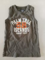 H&M Ärmelloses Shirt Gr 86 Kinder Olivgrün Sunset Reef