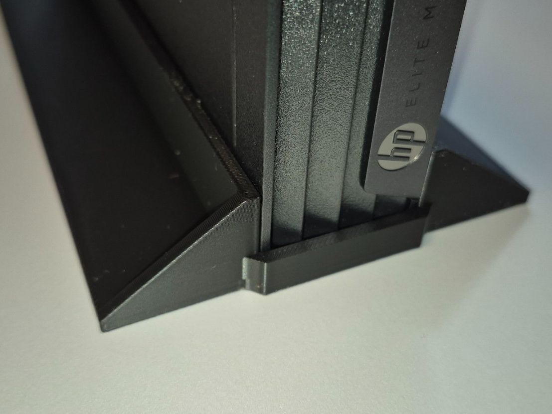 Hewlett Packard Altro in Decorazioni & Accessori: HP Mini-PC Standfuss 3D-Print schwarz / weiss / silber – Nuovo (secondo la descrizione) da Heinrichswil venduto da LottazComputer 2