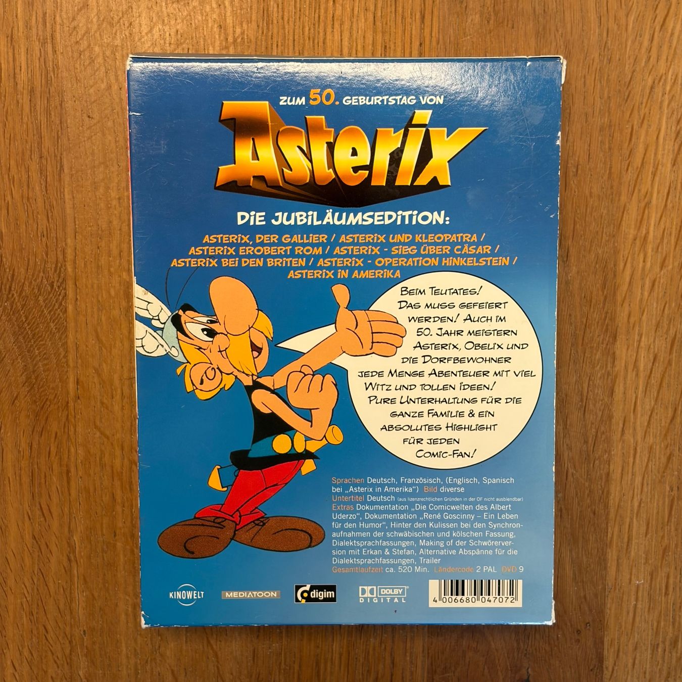 Tutti i DVDs: Asterix Jubiläumsedition - 7 DVDs – Usato da Thun venduto da SS147 1
