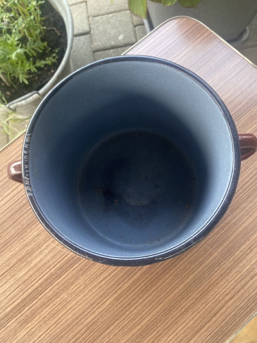 Pentole: Vintage Emailtopf, Topf, Kochtopf, 20 cm – Usato da Roggliswil venduto da star32 2