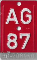 Velonummer AG 87