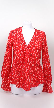 AMISU Bluse rot