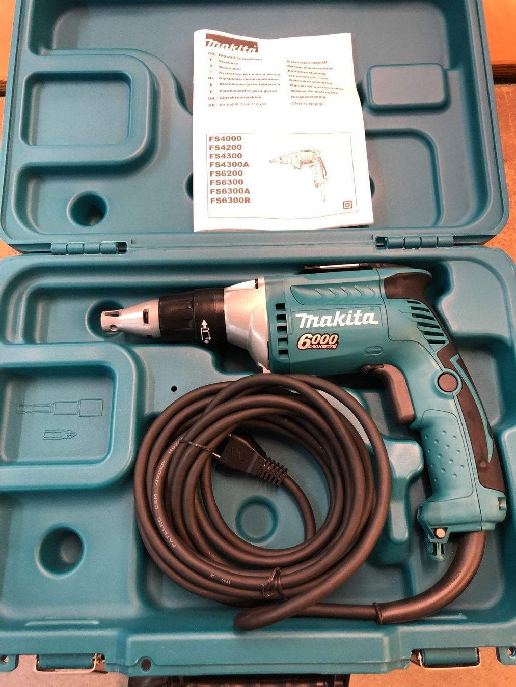 Alle Maschinen: Trockenbauschrauber MAKITA FS6300 – Neu und originalverpackt aus Wagen von Aloeveragold