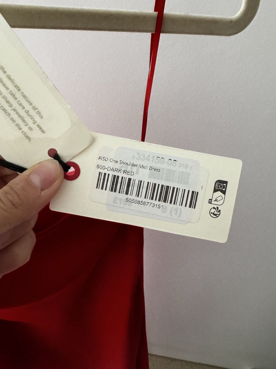 Ted Baker Robes: Ted Baker AISLI One-Shoulder Maxikleid Rot Gr. 1   – Neuf avec emballage d'origine à Zürich par di_archive 6