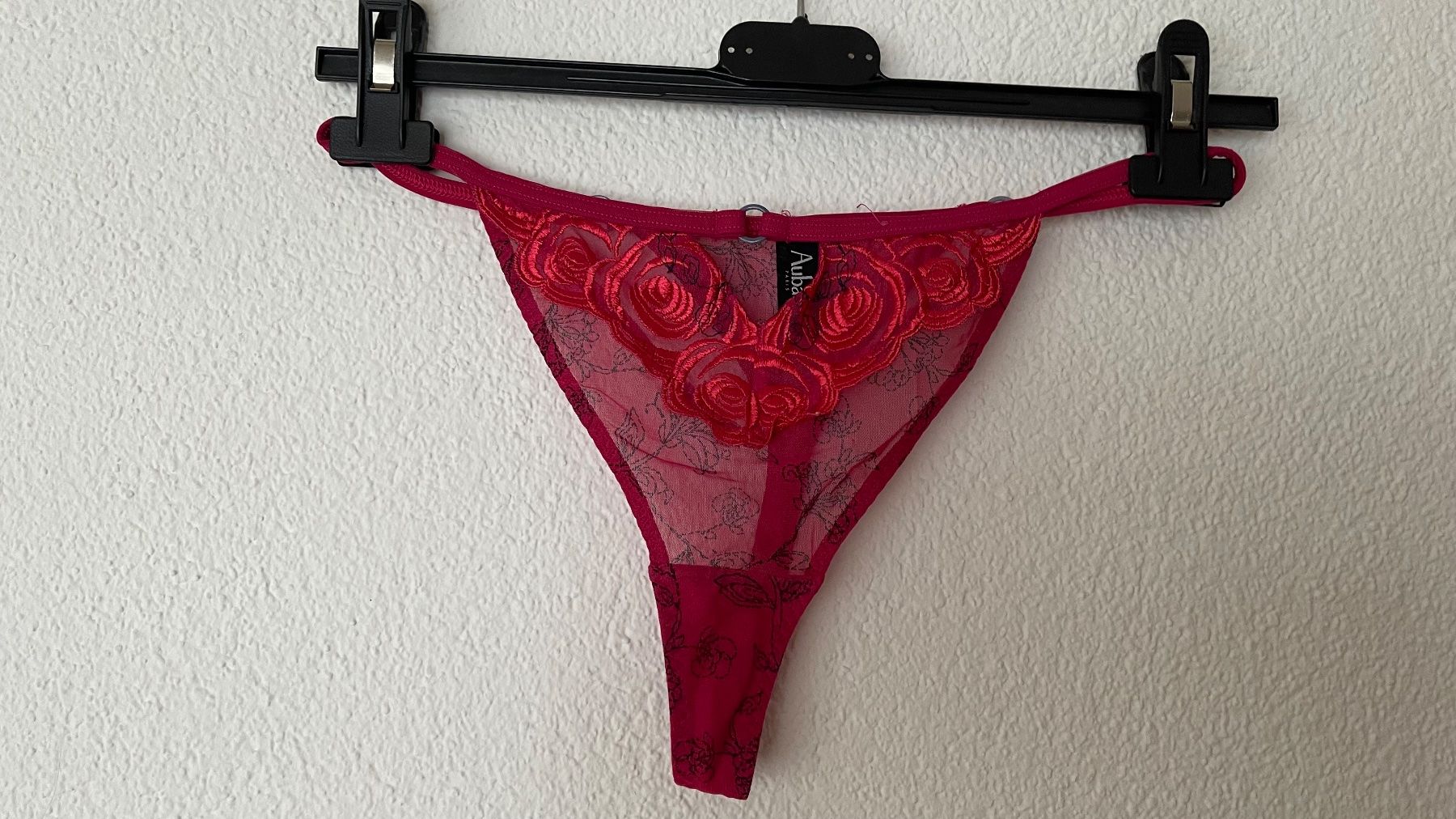 Aubade Altra biancheria intima: AUBADE PARIS S M Neu/NP35CHF String Tanga PA Elastan – Nuovo (secondo la descrizione) da Kölliken venduto da Hap-7 1