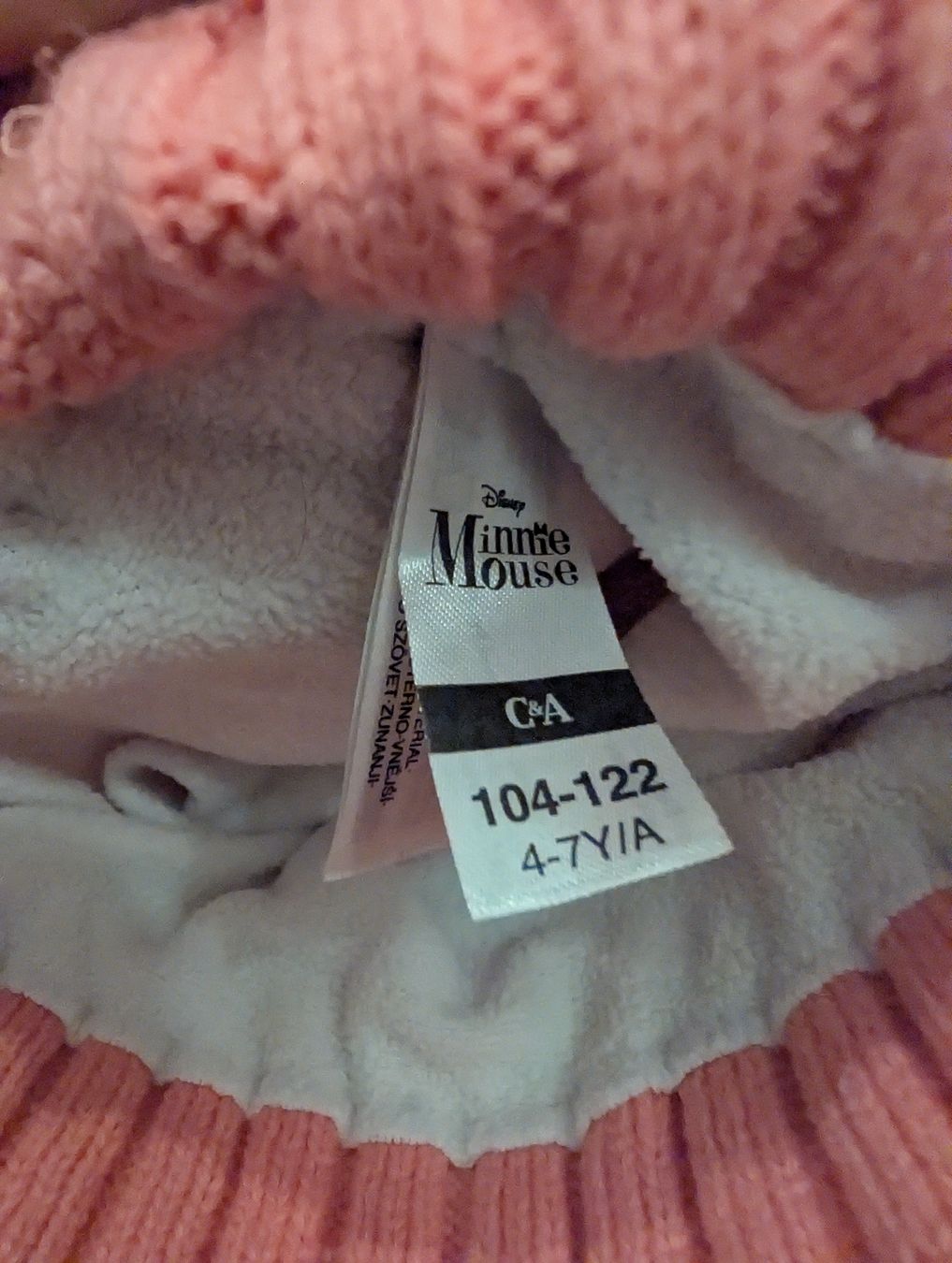 C&A Altro abbigliamento per bambina: Winterkappe Minnie Mouse – Usato da Buchs ZH venduto da nudle10 2