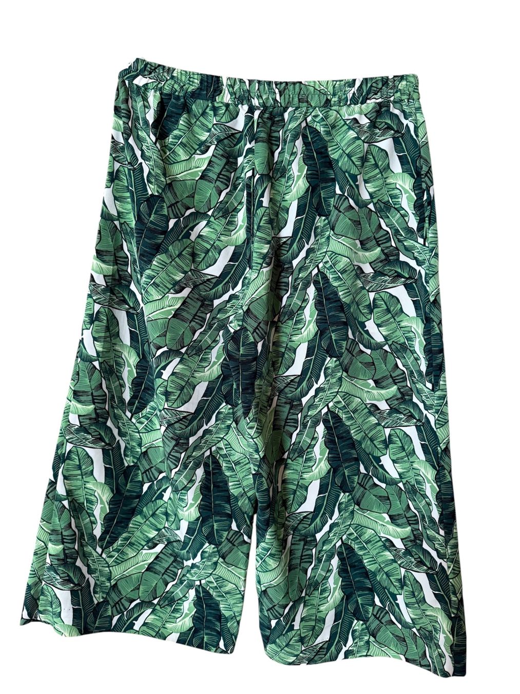 H&M Hosen: Culotte mit Blattmuster Damen Grösse L – Gebraucht aus Kiental von gali_72