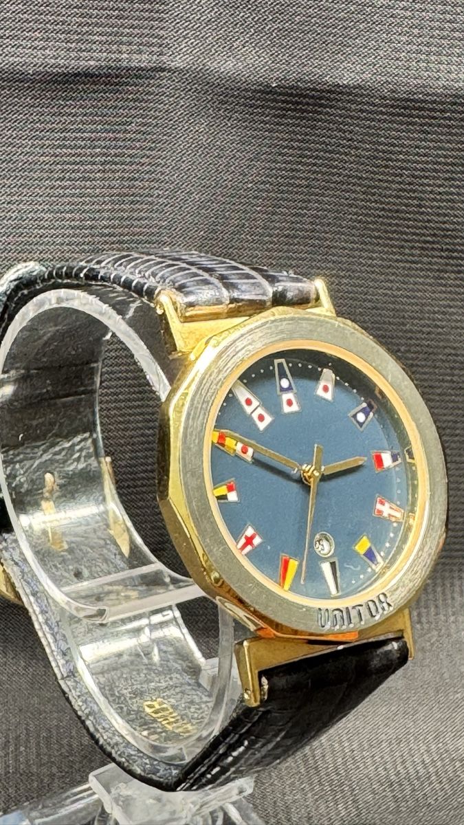 Orologi: UNITOR Segelboot Flaggen Uhr, 33mm – Usato da Untersiggenthal venduto da TimeandShine 1