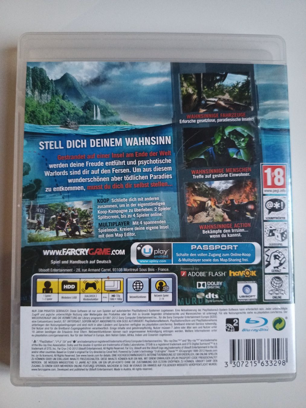 Spiele: Far Cry 3 - PS3 - Super Zustand - Top Preis! – Gebraucht aus Villmergen von MAYIAN_RETRO 1
