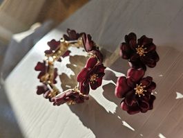 🌸Wunderschönes Blumenschmuck Set Armband und Ohrstecker🌸