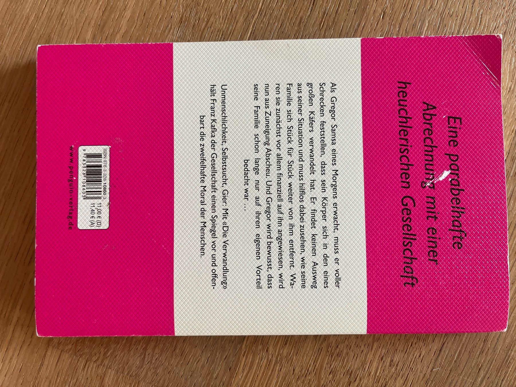 Libri: Die Verwandlung - Franz Kafka – Usato da Laupen BE venduto da lee_ym6v 1