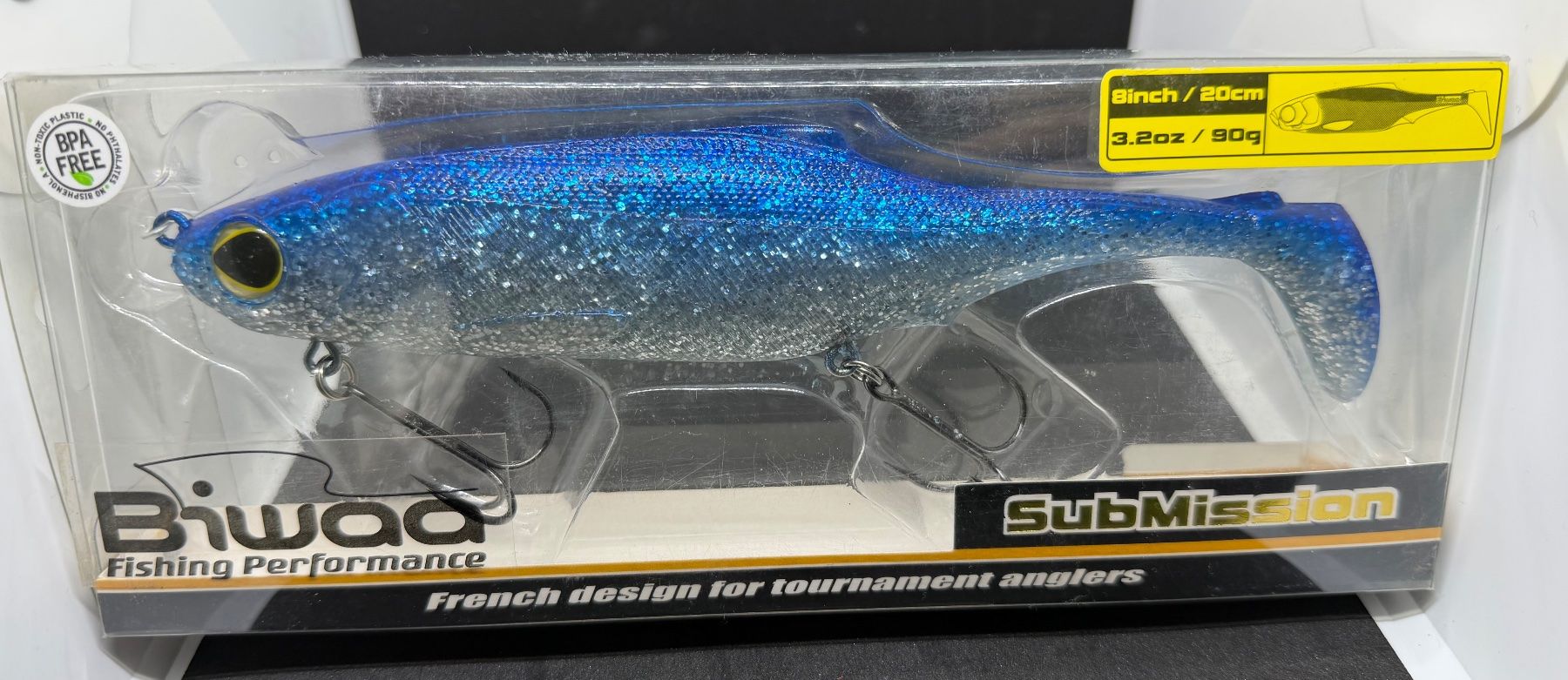 Esche: Biwaa SubMission 8 Slow Sinking - 20 cm, 80 gr – Nuovo e nell'imballaggio originale da Widnau venduto da Fishingtackle_Oggy