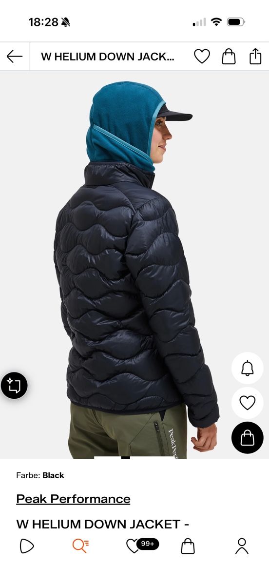 Peak Performance Vestes: PEAK PERFORMANCE DOWN JACKET – Neuf (Voir description) à Kriens par nic_6z27 2