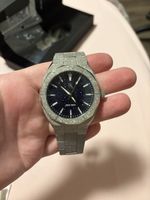 Armbanduhr Paul Rich Frosted Star Dust blau neuwertig