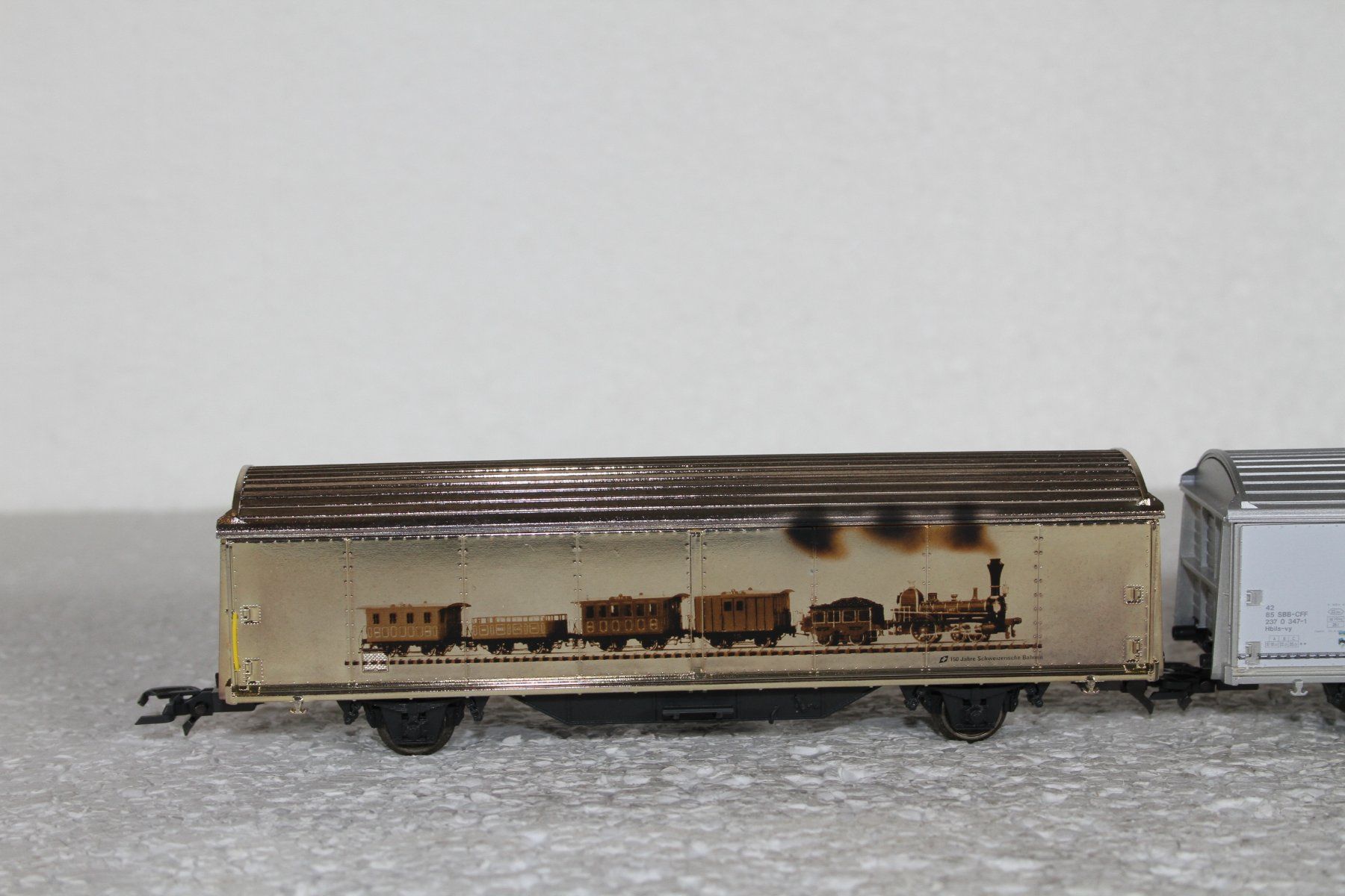 Märklin Modellini di ferrovie: Märklin SBB 2 Güterwagen – Usato da Triesen venduto da cor_62ts 1