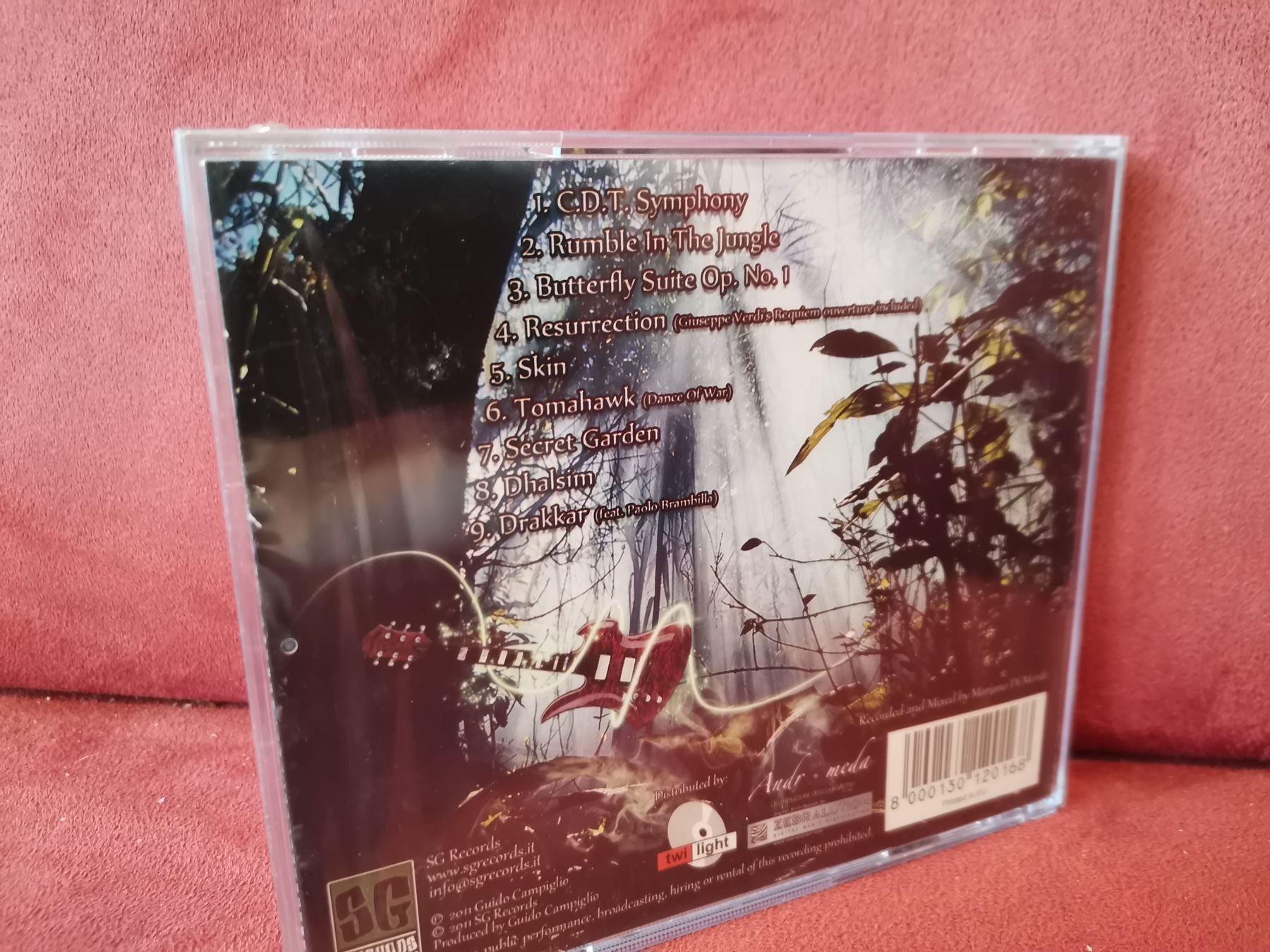 CD: Guido Campiglio Rumble in the Jungle CD – Nuovo e nell'imballaggio originale da Zofingen venduto da noise123 1