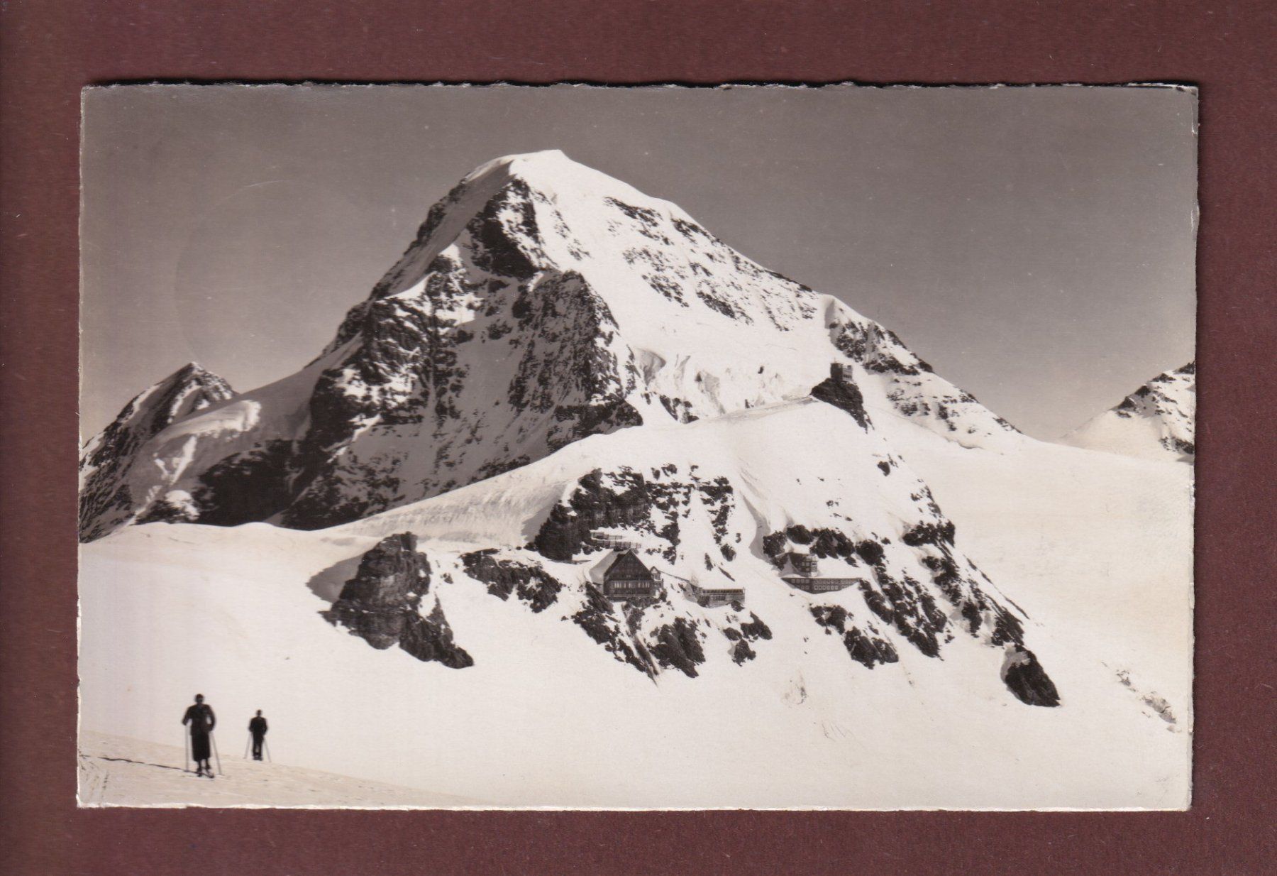 Cartoline postali: Station JUNGFRAUJOCH - 1946 – Usato da Pully venduto da nicecards-shop