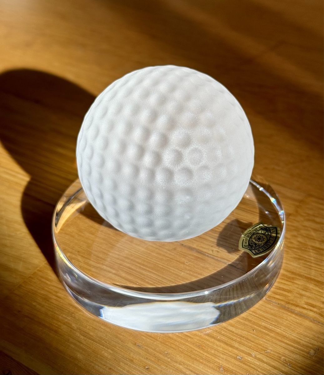 Statuette: Glasfigur Glofball Val St. Lambert – Usato da Basel venduto da superbusi 2