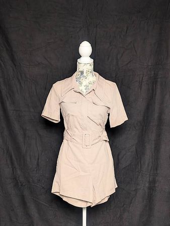 Safari Set Bluse & Shorts beige Gr. S neuwertig