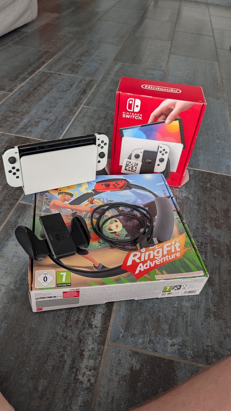 Nintendo Console: Nintento Switch mit Ring Adventure – Usato da Adligenswil venduto da LaLaLand