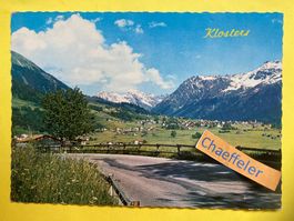 Klosters gegen Silvretta und Gatschieferspitz