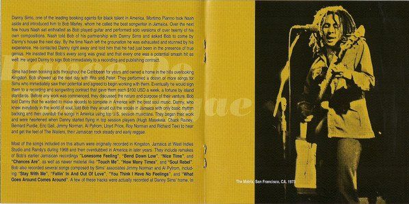 CDs: Bob Marley BLACK PROGRESS Vol.2 The Formative Years ReggaeCD – D'occasion à Kandergrund par Sososo 3