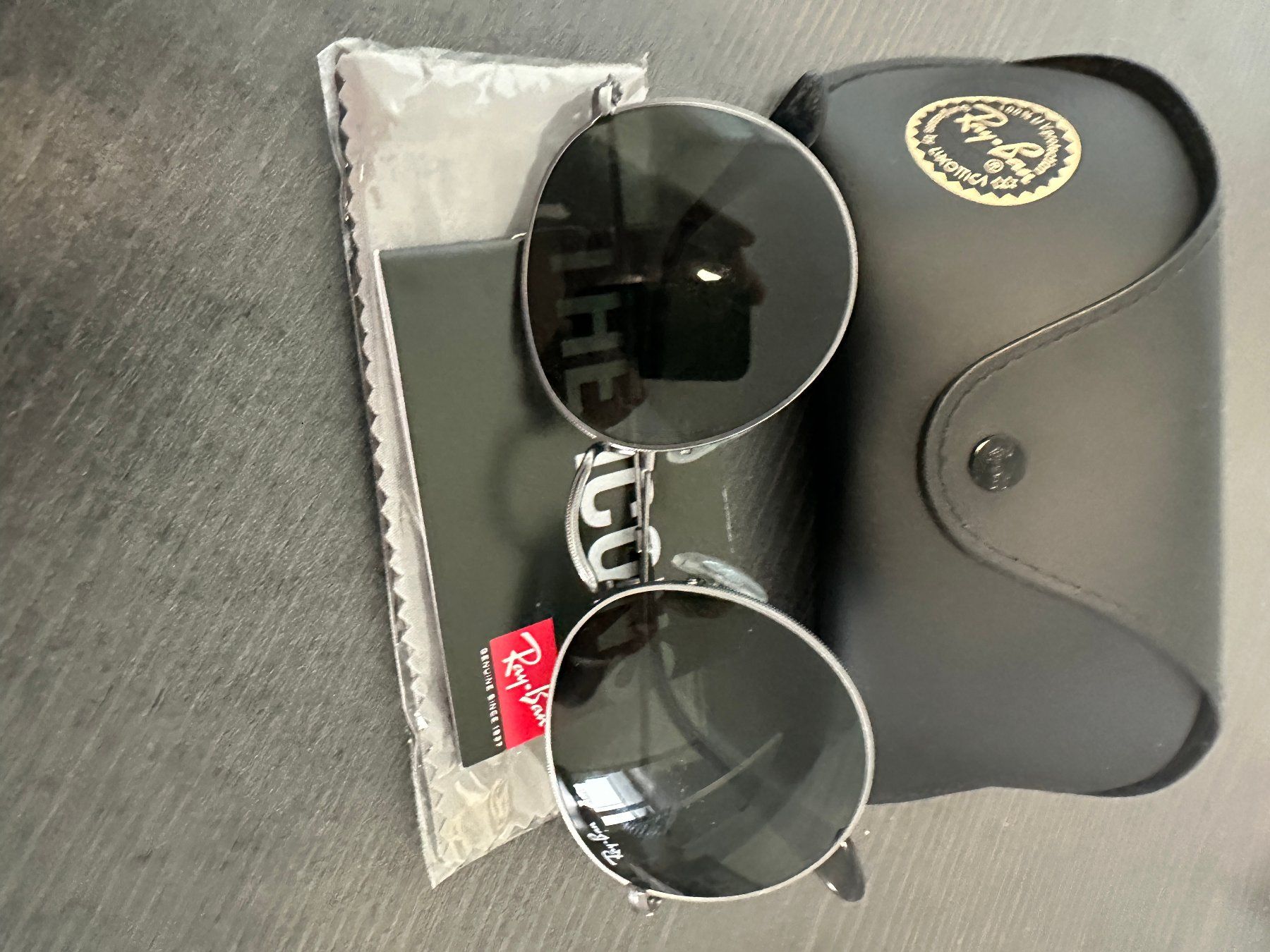 Ray-Ban Brillen & Gläser: Sonnenbrille Ray Ban Round metal – Gebraucht aus Fislisbach von Falke99 2