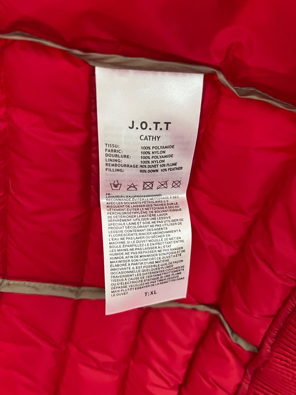 Jott Giacche: JOTT Damen Cathy Jacket, Rot, Gr. XL – Nuovo (secondo la descrizione) da Augst BL venduto da Lsp 2