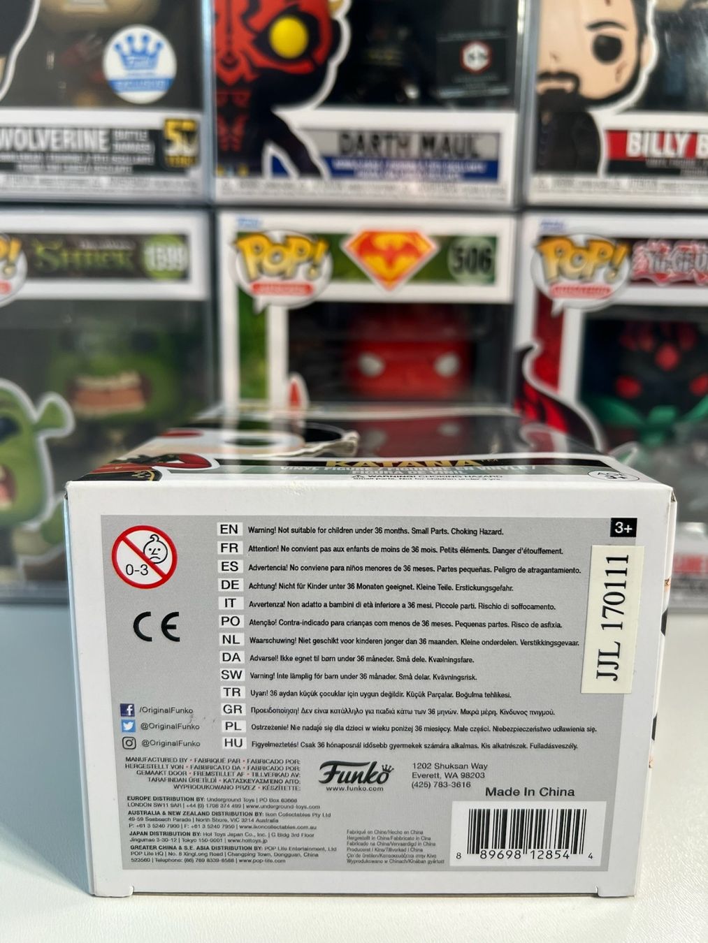 Funko Statuette: Funko POP! Heroes DC Comics Bombshells Katana – Usato da Le Mouret venduto da perfectbijou 5