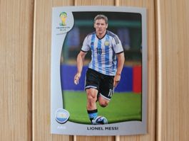 WM 2014 Sticker Lionel Messi Argentinien P1 neu