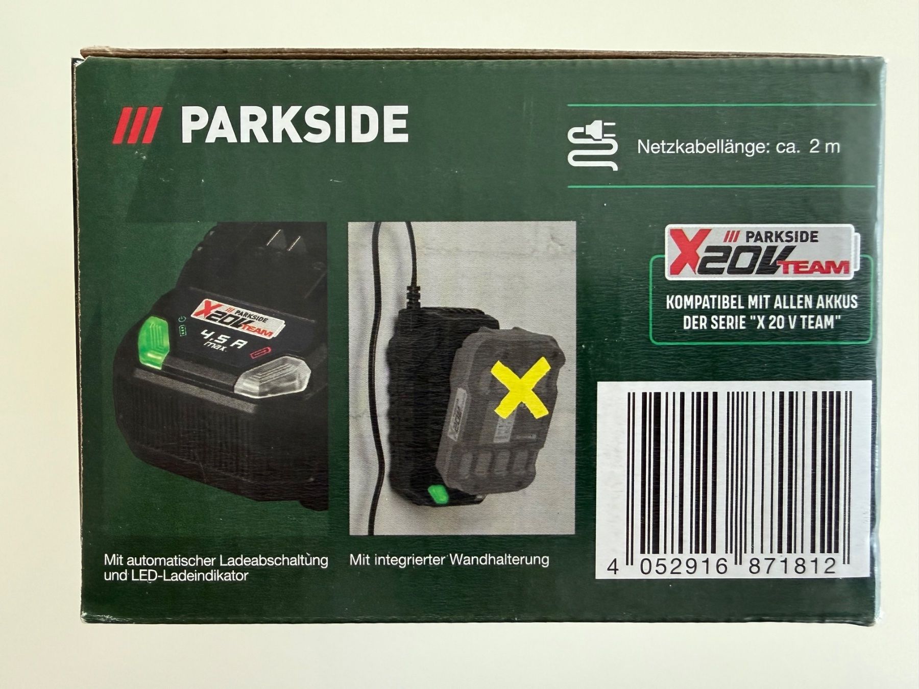 Parkside Accus & piles: Parkside chargeur 20 V – Neuf avec emballage d'origine à St-Gingolph par GoldenKeys 3