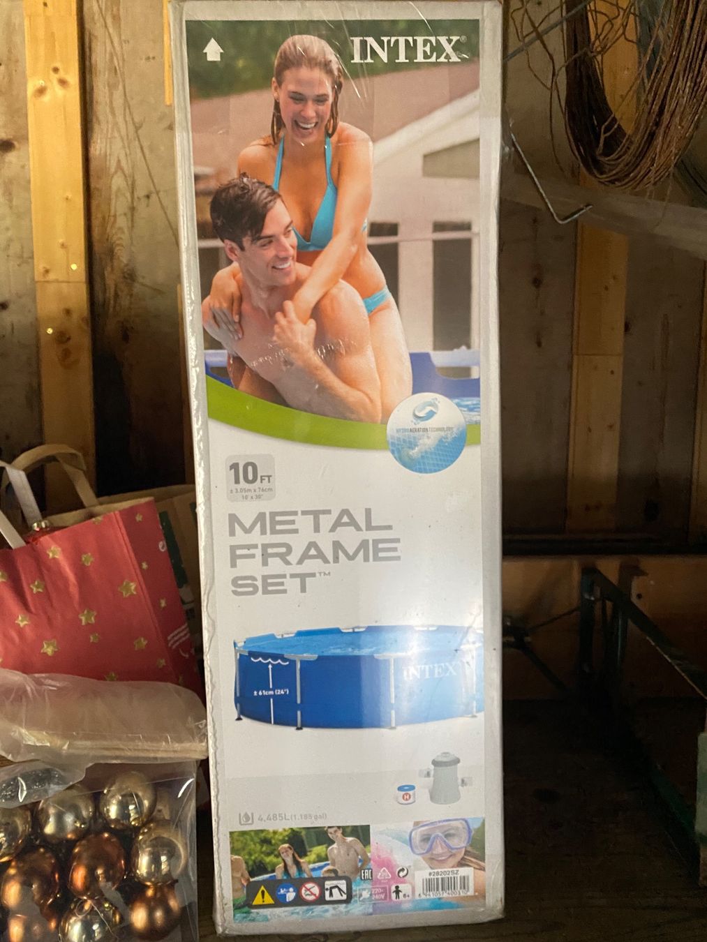 Intex Piscine: NEU Intex Pool mit Stahlrahmen rund – Nuovo e nell'imballaggio originale da Ottikon b.Kemptth. venduto da Remeny7