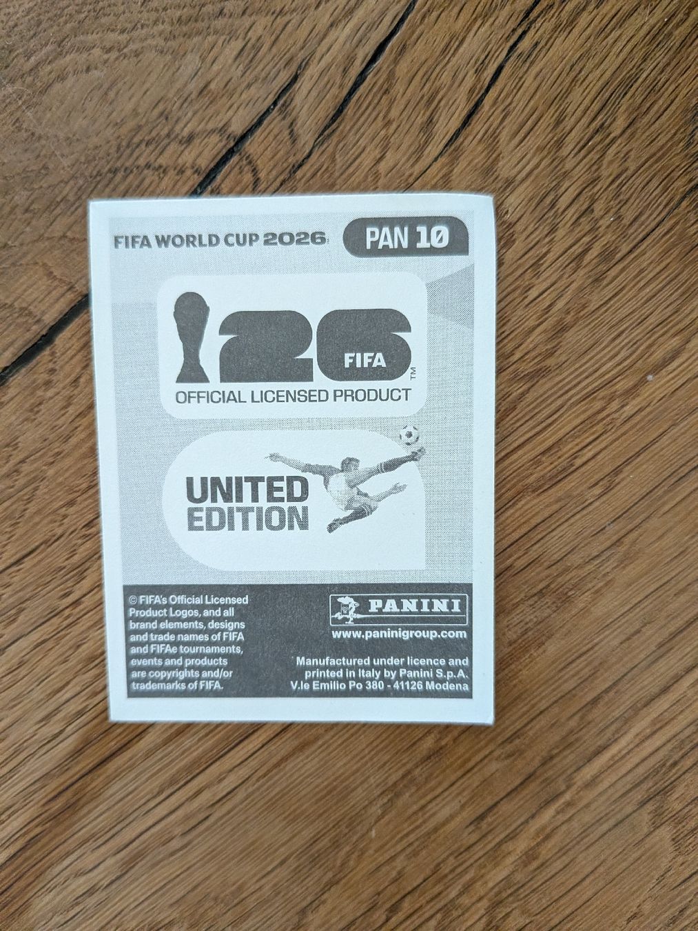 Panini Carte collezionabili: Panini Bild PAN 10 – Nuovo (secondo la descrizione) da Eschenbach SG venduto da SanFranciscoCalifornia 1