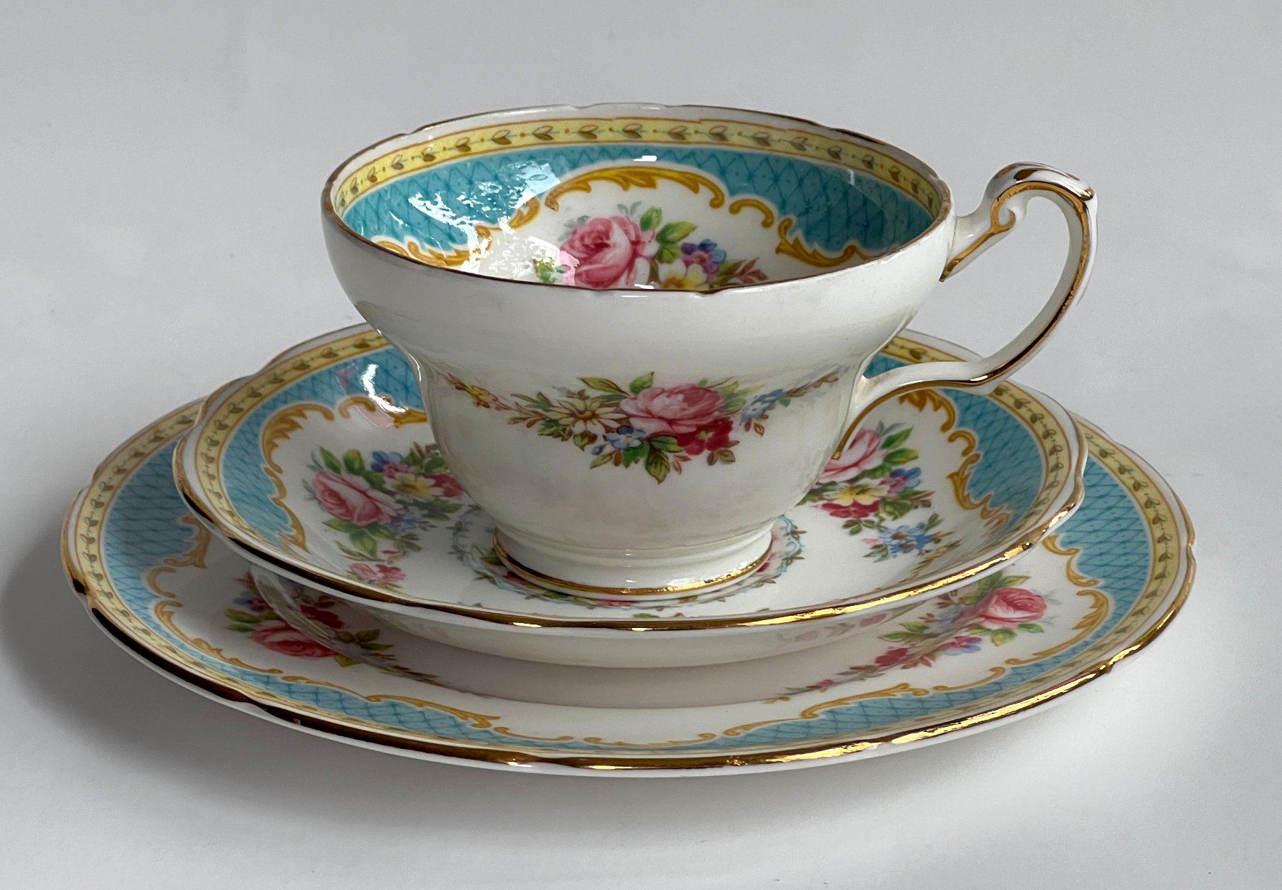 Tazze: Vintage Foley China "Windsor" Pattern - E. Brain & Co Ltd* – Usato da Dübendorf venduto da Smisbox