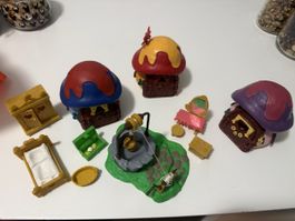 Alte Schlumpf Häuser von Schleich 